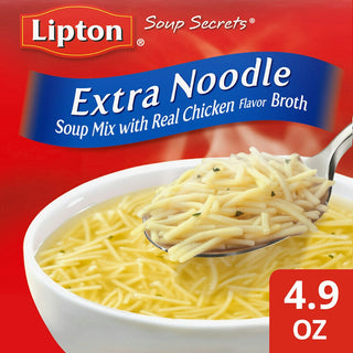 Lipton Soup Mix, With Real Chicken Broth, Extra Noodle
