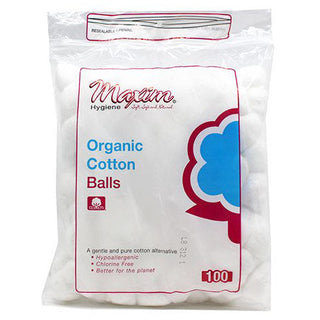 Maxim Cotton Balls 100Ea Resealable Bag