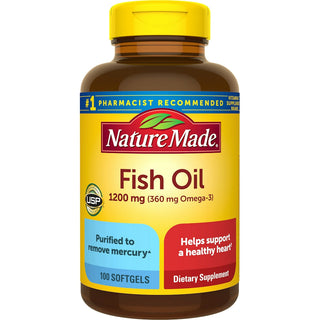 Nature Made® Omega-3 Fish Oil – 1200 mg Softgels