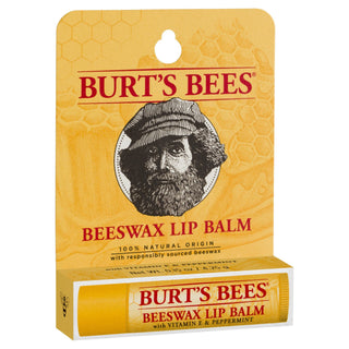 Burt's Bees 100% Natural Origin Moisturizing Lip Balm, Original Beeswax, 0.15 Ounce Tube