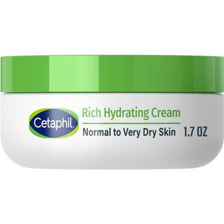 Cetaphil Rich Hydrating Night Cream, Face Moisturizer For Dry Skin, 1.7 Oz