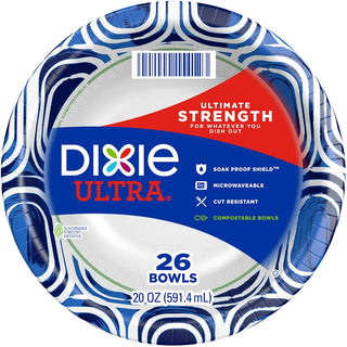 Dixie Ultra Ultimate Strength Paper Bowls