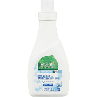 Seventh Generation Natural Liquid Fabric Softener, Free And Clear, 42 Loads, 32 Oz Bottle