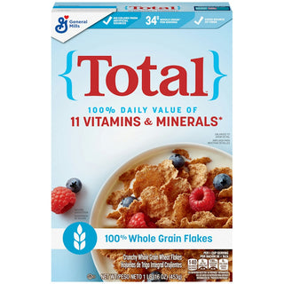 Total Whole Grain Flakes Breakfast Cereal