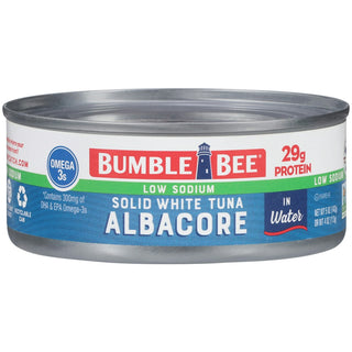 Bumble Bee Albacore Solid White Low Sodium In Water Tuna 5 Oz
