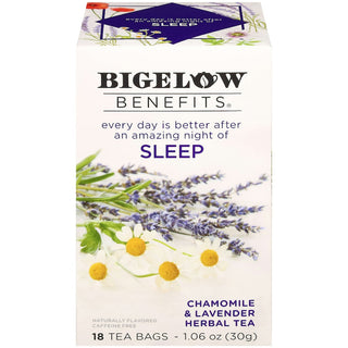 Bigelow Benefits Sleep Chamomile & Lavender Herbal Tea Bags