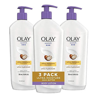 Olay Quench Ultra Moisture Shea Butter Body Lotion, 11.8 Fl Oz