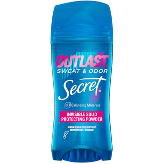 Secret Outlast Invisible Solid Antiperspirant Deodorant For Women Protecting Powder 2.6 Oz ( discontinued )