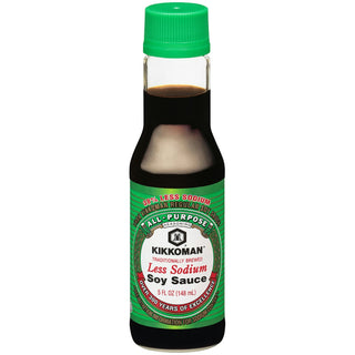 Kikkoman 38% Less Sodium All Purpose Soy Sauce 5 Fl Oz