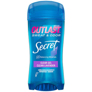 Secret Outlast Antiperspirant/Deodorant, Clean Lavender, Clear Gel