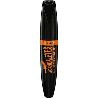 Rimmel London Scandaleyes Curve Alert Mascara, Volumizing, Curls, Plumps, 001, Black, 0.41oz
