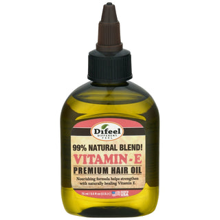 Difeel Sunflower Premium Vitamin E Natural Hair Oil 2.5 Oz