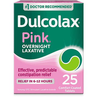 Dulcolax® Pink Laxative – 5 mg Comfort Coated Tablets