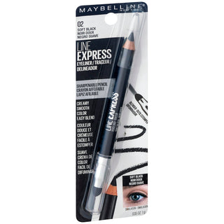 Maybelline Line Express Soft Black 02 Eyeliner 0.035 Oz