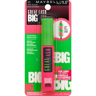 Maybelline Great Lash Big Washable Mascara - 131 Very Black - 0.34 Fl Oz
