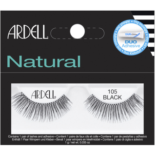 Ardell Glamour Fashion Lashes, Black 105