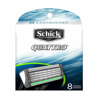Schick Quattro Cartridges 8 Ct Peg
