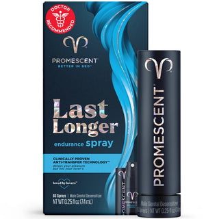 Promescent Desensitizing Delay Spray For Men Clinically Proven To Help You Last Longer Large Size 7.4 Ml .25 Fluid Ounce