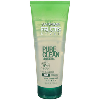 Garnier Fructis Style Pure Clean Extra Strong Hold 3 Hair Gel - 6.8 Fl Oz