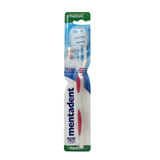 Mentadent Tecnic Clean Medium Toothbrush