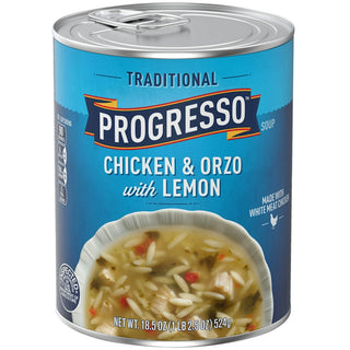 Progresso Traditional Chicken & Orzo With Lemon Soup - 18.5oz
