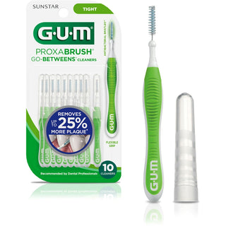 GUM Proxabrush Go Between Cleaners Tight 10Ct