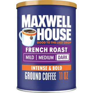 Maxwell House French Medium Dark Roast Ground Coffee - 11oz