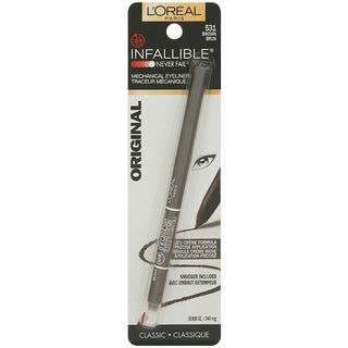 L'Oreal L'Oréal Paris Infallible Never Mechanical Eyeliner Brown