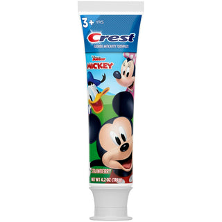 Crest Fluoride Anticavity Toothpaste, Strawberry, 3+ Yrs - 4.2 Ounce