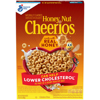 Cheerios Gluten Free Sweetened Whole Grain Oat Honey Nut Cereal