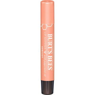 Burt's Bees Apricot Lip Shimmer With Peppermint Oil 0.09 Oz