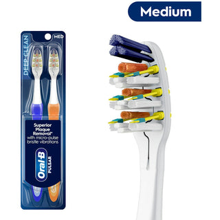 Oral-B Pulsar 2X Value Pack Expert Clean Battery Toothbrush 2 Ea.