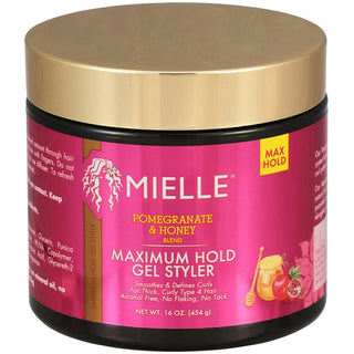 Mielle Organics Pomegranate & Honey Maximum Hold Gel Styler 16Oz