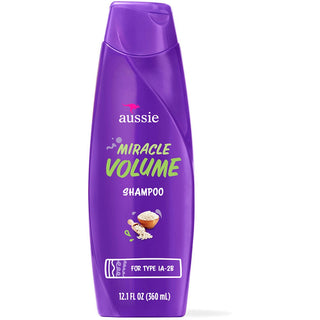 Aussie® Miracle Volume Shampoo – With Plum & Bamboo for Fine Hair (12.1 fl oz)