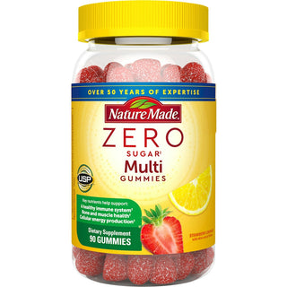 Nature Made Multi Gummies, Zero Sugar, Strawberry Lemonade