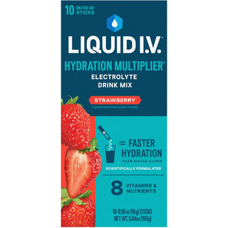 Liquid I.V. Hydration Multiplier Strawberry Electrolyte Drink Mix