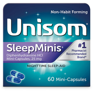 Unisom SleepMinis Nighttime Sleep Aid Capsules 60