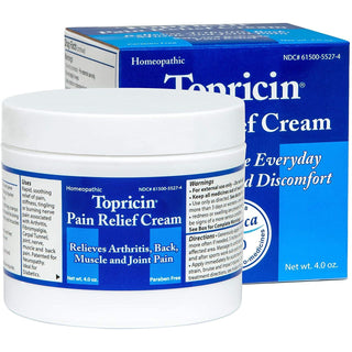 Topricin Pain Relief Cream 4 Oz
