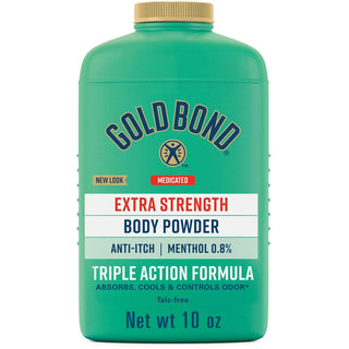 Gold Bond Medicated Talc-Free Extra Strength Body Powder 10 Oz