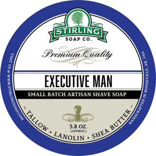 Stirling Soap Co. Executive Man Shaving Collection
