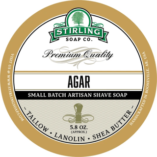 Stirling Soap Co. Agar Shaving Collection