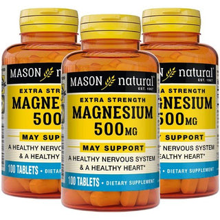 Mason Natural® Magnesium Extra Strength - 500 Mg