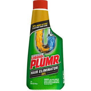 Liquid-Plumr Hair Clog Eliminator 16 Oz. Gel Drain Opener & Cleaner