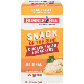 Bumble Bee Snack On The Run! Chicken Salad & Crackers Kit, 3.5 Oz
