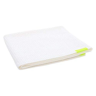 Aquis Microfiber Hair Towel, Waffle White (19 x 39-Inches)