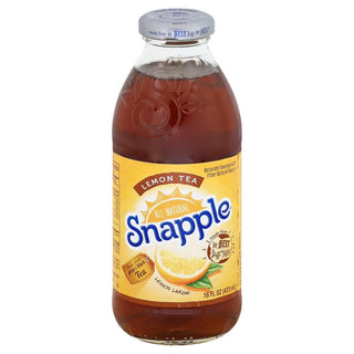 Snapple Green & Black Tea, Lemon Tea 16 Oz