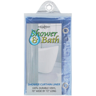 Royal Crest Shower Curtain Liner, Clear