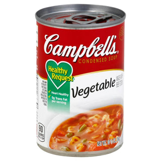 Campbell's Condensed Healthy Request Vegetable Soup 10.5 Oz