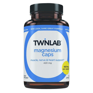Twinlab Magnesium Caps, 420 Mg, 100 Capsules