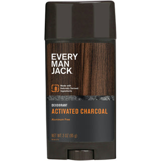Every Man Jack Deodorant, Activated Charcoal, Body 2.7 Oz